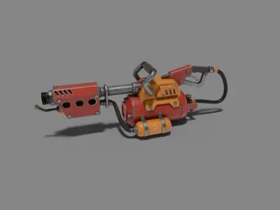 Flamethrower 3D model order