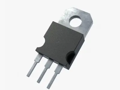 electronic components 3D Model Pack