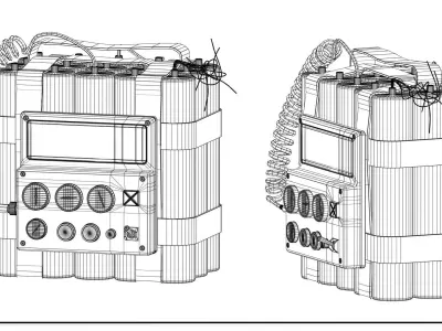Dynamite 13 3D model