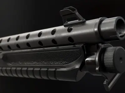 Fabram Martial - Model and Textures Low-poly 3D model