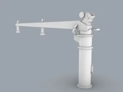 Palfinger Crane 2 Low-poly 3D model