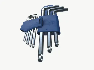 Allen key 3D model purchase