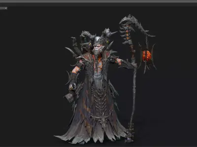 Orc sacrifice 3D model