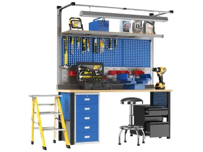  Detailed Full Workbench With All Tools 