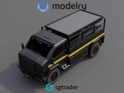 Utility Truck 3D model