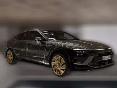 Hyundai Sonata 2024 LUXORY 3D model