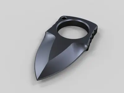 Ring dagger 3D model