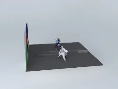 primal battle Free 3D model