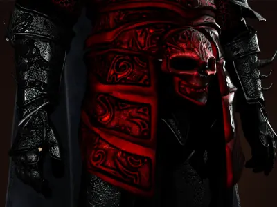 The Guardian Lord of Darkness  3D model