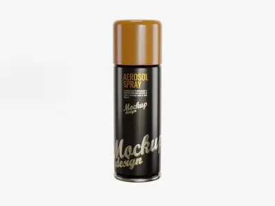 Aerosol Spray Can 3D model