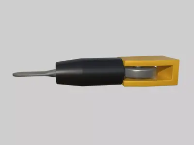 Permanent Cautery Spatula Free low-poly 3D model