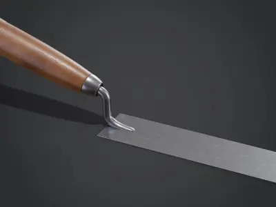 Margin Trowel 3D model