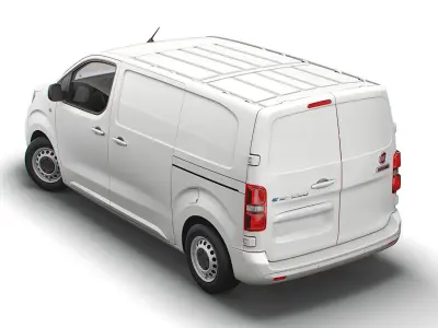 Fiat E Scudo L2 2022 3D model