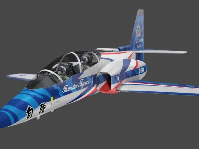 AT-3  Thunder Tiger Team Taiwan 3D model