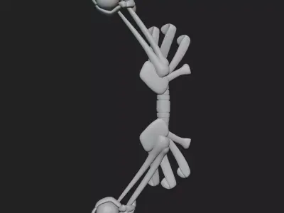 Bow Base Meshes 42 Free 3D model