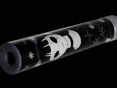 Silencer Tactical Suppressor Pack Variant 03 Free low-poly 3D model