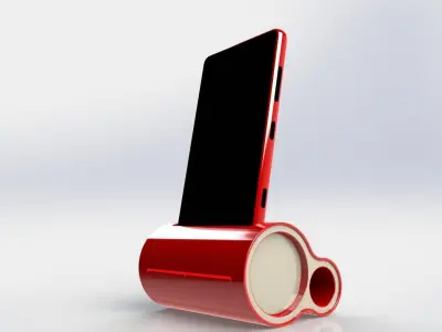 Nokia lumia wireless charging dock Free 3D model