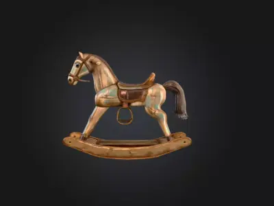 Timeless Ride Low-poly 3D model