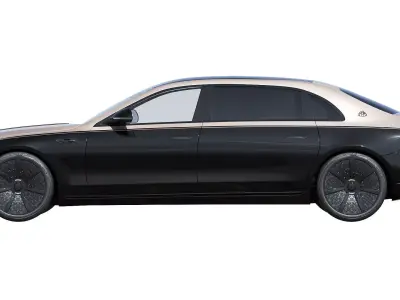 2027 Mercedes-Maybach S 580 Night Series 3D model