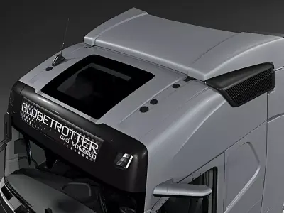 2025 Volvo FH Aero Gas Powered Globetrotter 3D model