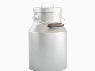 Milk Can 01 3D model