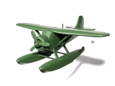 Seaplane 3D print model