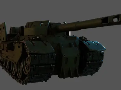 Military Tank 3D model from CGTrader