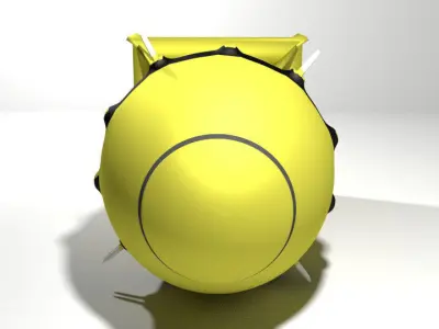 Atomic Bomb - Fat Man 3D model