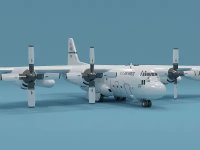 Plane 12 3D model
