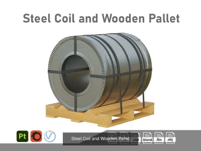 Collection Construction Materials 3D Model Pack