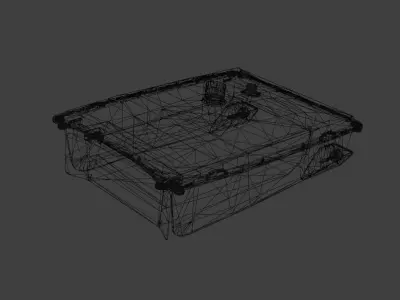 Drone Wasteshark  Low-poly 3D model