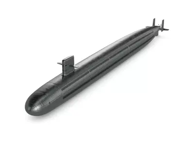 Submarine 3D model 24