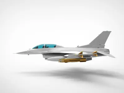 F16 Viper 3D model purchase