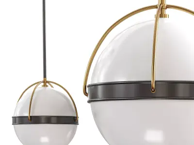 Dorothy Pendant By Arteriors Home 3D model