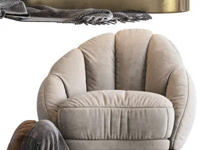 Olympia Armchair 3D model