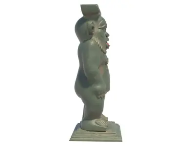 Bes statue Low-poly 3D model