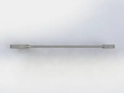 Chave Combinada 25mm Combination Key 3D model