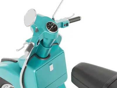 Vespa Px 125 3D model purchase