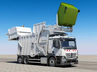 Mercedes Antos Garbage 3D model