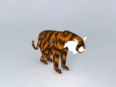 Tiger Free 3D model purchase