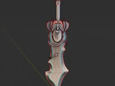 Game Sword 3D model