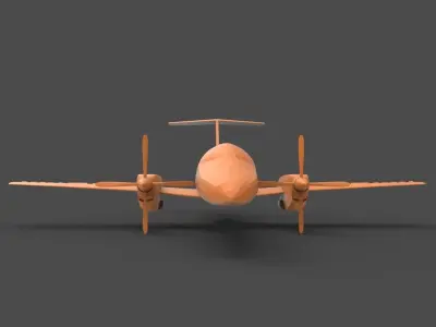 Embraer EMB 120 3D print model