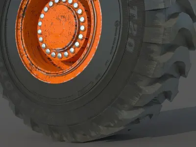Big wheel 3D model