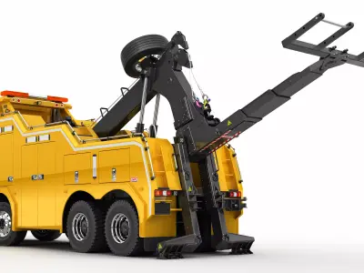 Mercedes Arocs Tow Truck 8X4 3D model