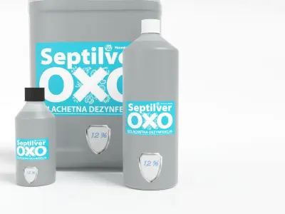 Chemical Bottle  3D model