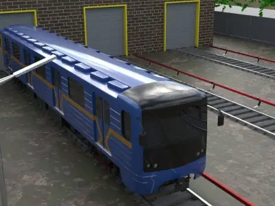 81-7080 Low Low-poly 3D model