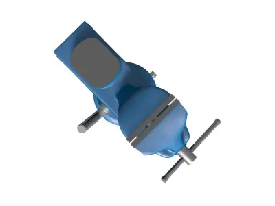 Locksmith vise 3D model