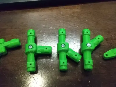 Connectors for link mechanism Free 3D print model