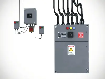 Electric Board 3D model