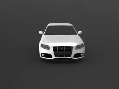 Sedan A4 3D print model
